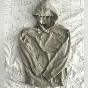 medium h&m oversized olive hoodie